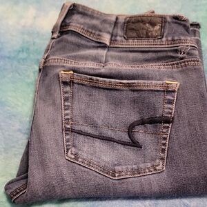 American Eagle Outfitters Women's Boot Cut Jeans - Blue